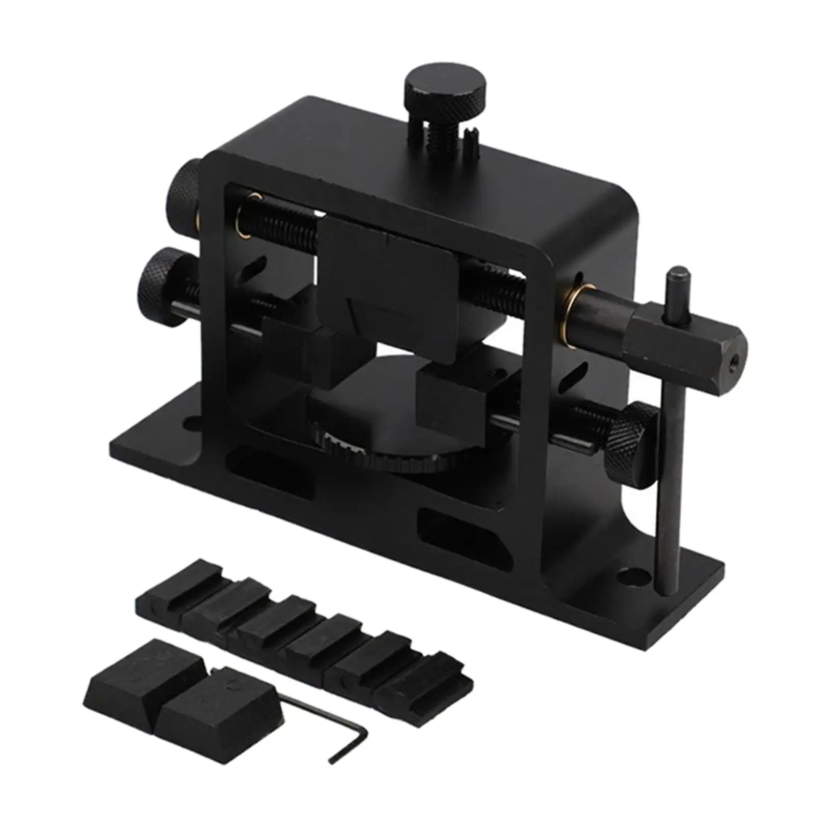 1 Pack Sight Pusher Heavy Duty Adjustment Tool Disassembly Tool Black with Accessories High Precision Rear Sight Tool