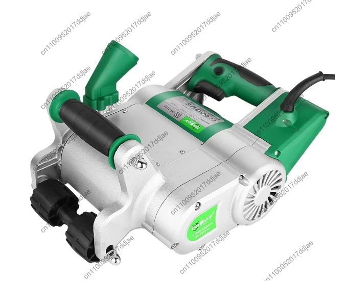 1100W Wall Chaser Concrete Cutting Machine 35mm 25mm Electric Groove Slotting Cutter with Dust Extraction for Brick Concrete