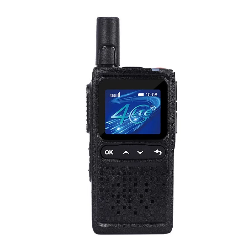 

YSHON H18 Handheld Walkie Talkie Outdoor LTE Network IP54 Waterproof with Dual SIM 4G Black English UHF IPX4 Professional Radio