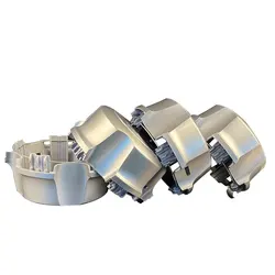 4Pcs 42603-60460 Tire Accessories Hub Center Cover LC76 LC71 2014 Silvery Grey For Toyota Land Cruiser