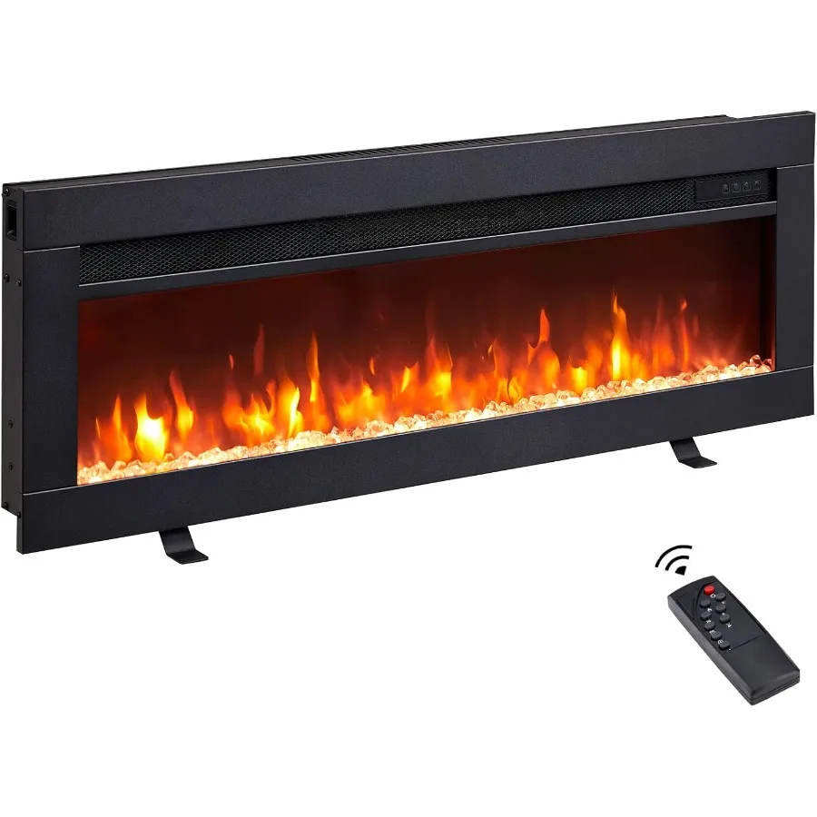 

36 Вт 3 в 1 Электрический камин EF456 Отдельностоящий настенный встраиваемый 9 цветов с эффектом пламени ТВ-медиа Настенный обогреватель 750 Вт 1500 Вт R