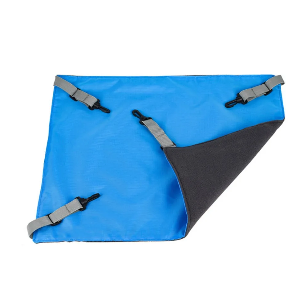 

Breathable Cat Hanging Hammock Durable with Adjustable Straps Cats Hanging Sleeping Bed Velvet Fabric Soft Pet Cage Hammock