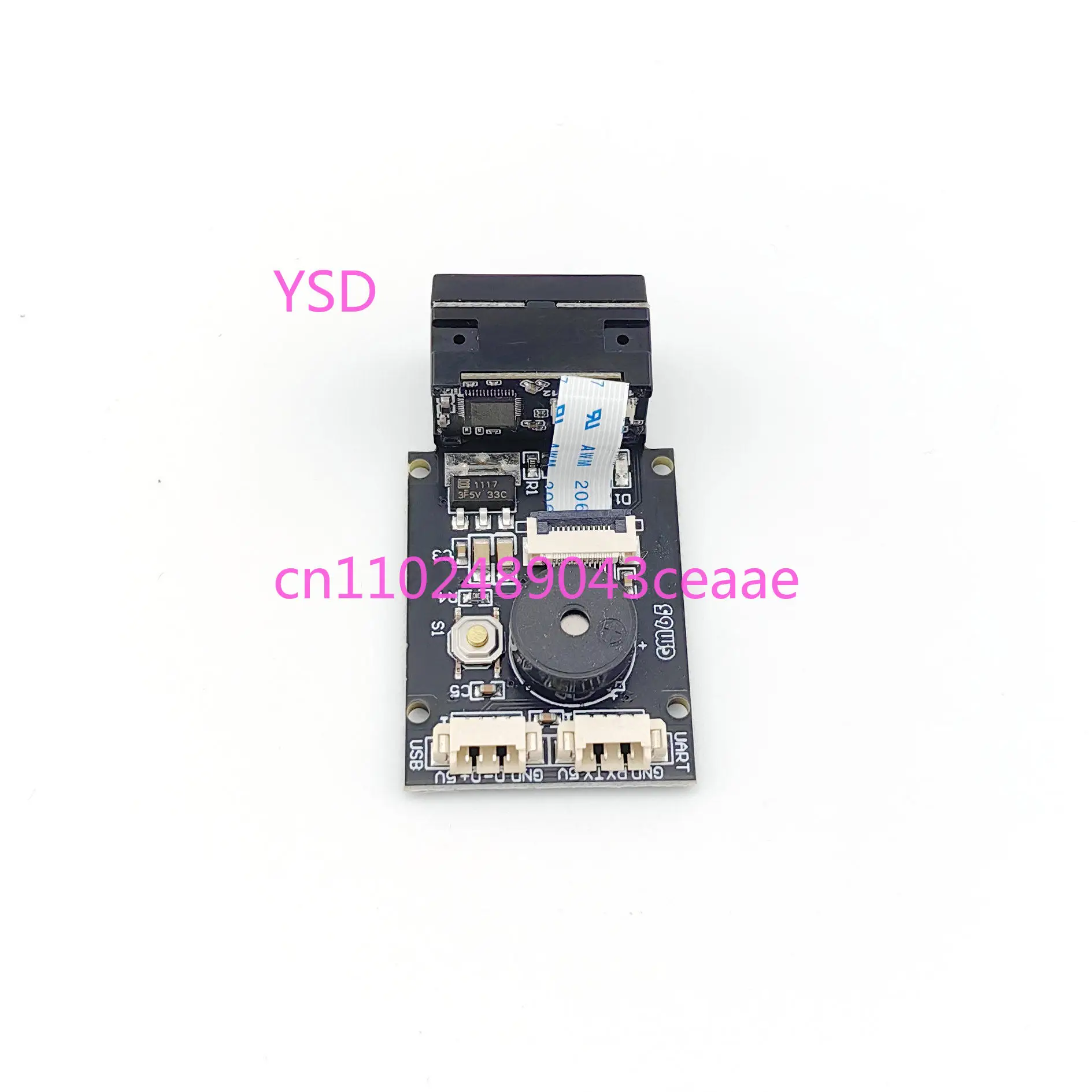 GM65 Embedded Barcode QR Code Scan Module 1D 2D Code Reader Recognition Module For Self-service Terminal Access Control Device
