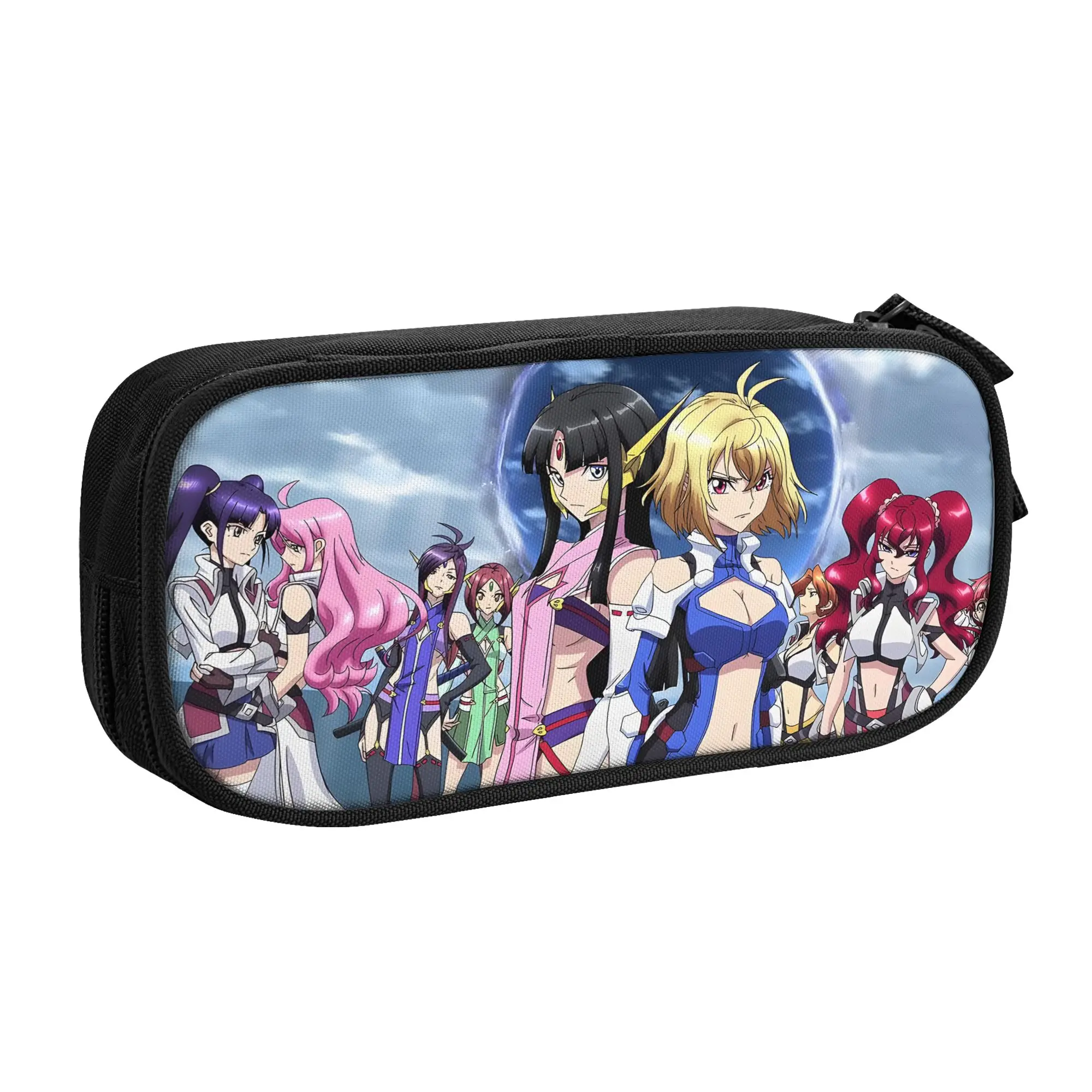 

1 Piece All Cast Pencil Cases Pen Holder Storage Stationery Cross Ange Supplies Large Storage Pen Box Pencil Bag for Students