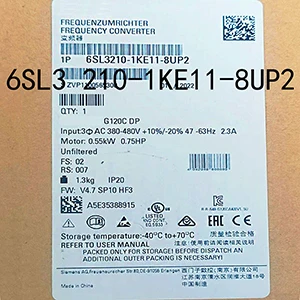 1PCS 6SL3210-1KE11-8UP2 Inverter 6SL3 210-1KE11-8UP2 New In Box