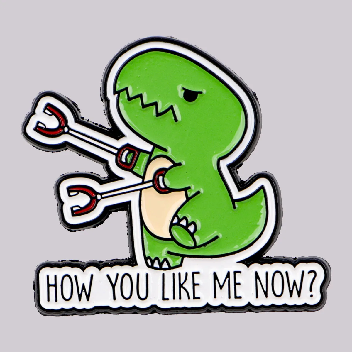 Cute Dinosaur Enamel Pin Funny Quotes Brooches Pins Badge on Backpack Clothing Accessories Animal Jewelry Party Decoration Gift