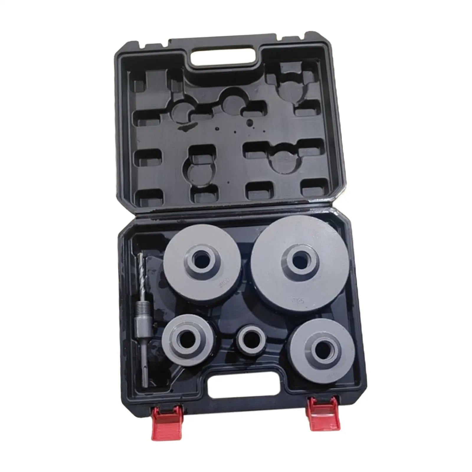 

6Pcs Drill Hole Cutter Set with Storage Box 40/65/80/100/125mm Bits