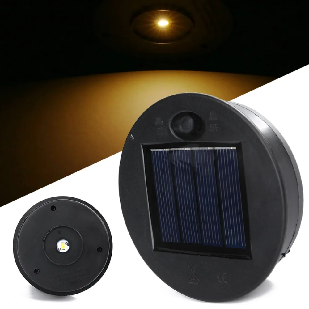 Solar Cells Replacement Solar Battery Box Silicon Solar-powered Solar Panel Round Polycrystalline Solar Storage Box for Outdoor