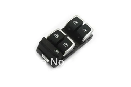 

Chrome Driver Side Power Window Panel Master Switch For Audi A4 B8
