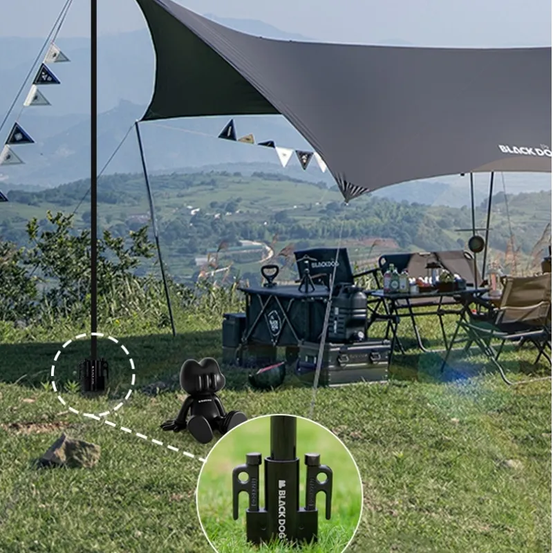 Naturehike-Blackdog Awning pole retainer Outdoor Camping Canopy Rod Holder Fixed Tube Reinforced Windproof Tent Pole Accessories