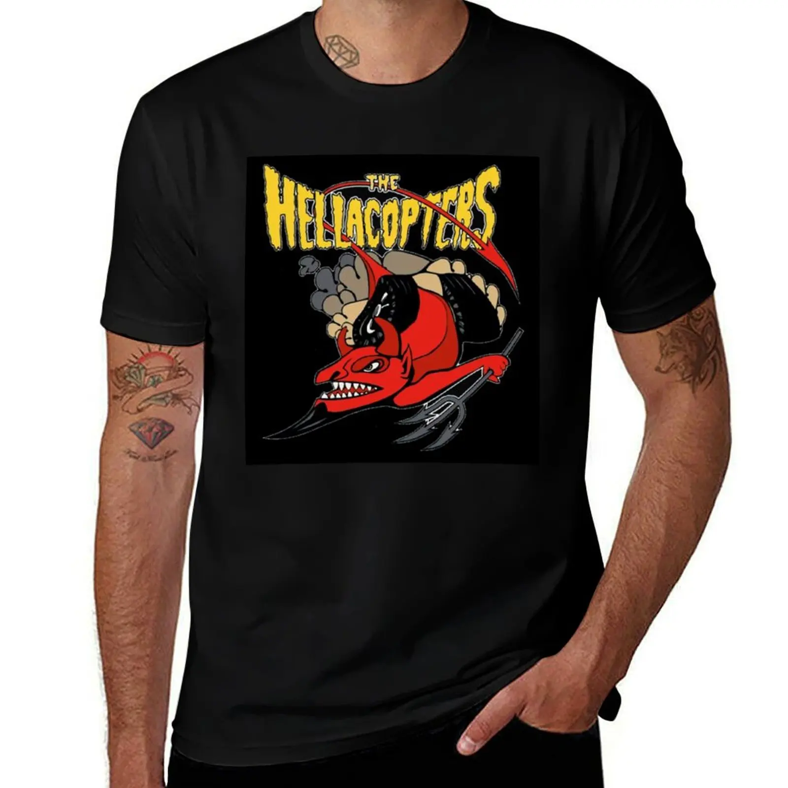 

The Hellacopters T-Shirt shirts graphic tees summer top football t shirt funny t shirts men