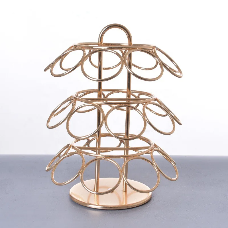 Rotating 27-Pod Coffee Holder 1