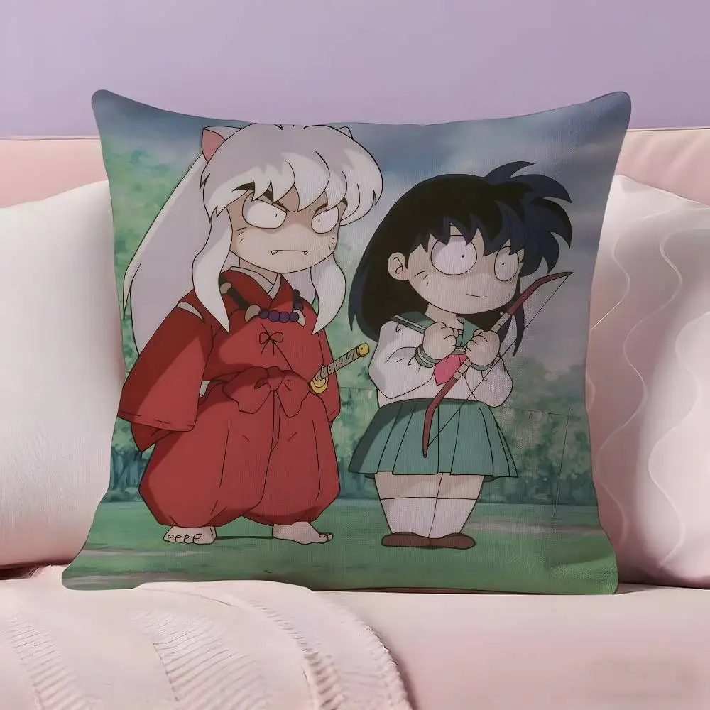 غطاء وسادة L-Lnuyasha بتصميم لطيف، غطاء وسادة فائق النعومة وصديق للبشرة، سحابة مثل الراحة وسحاب مخفي