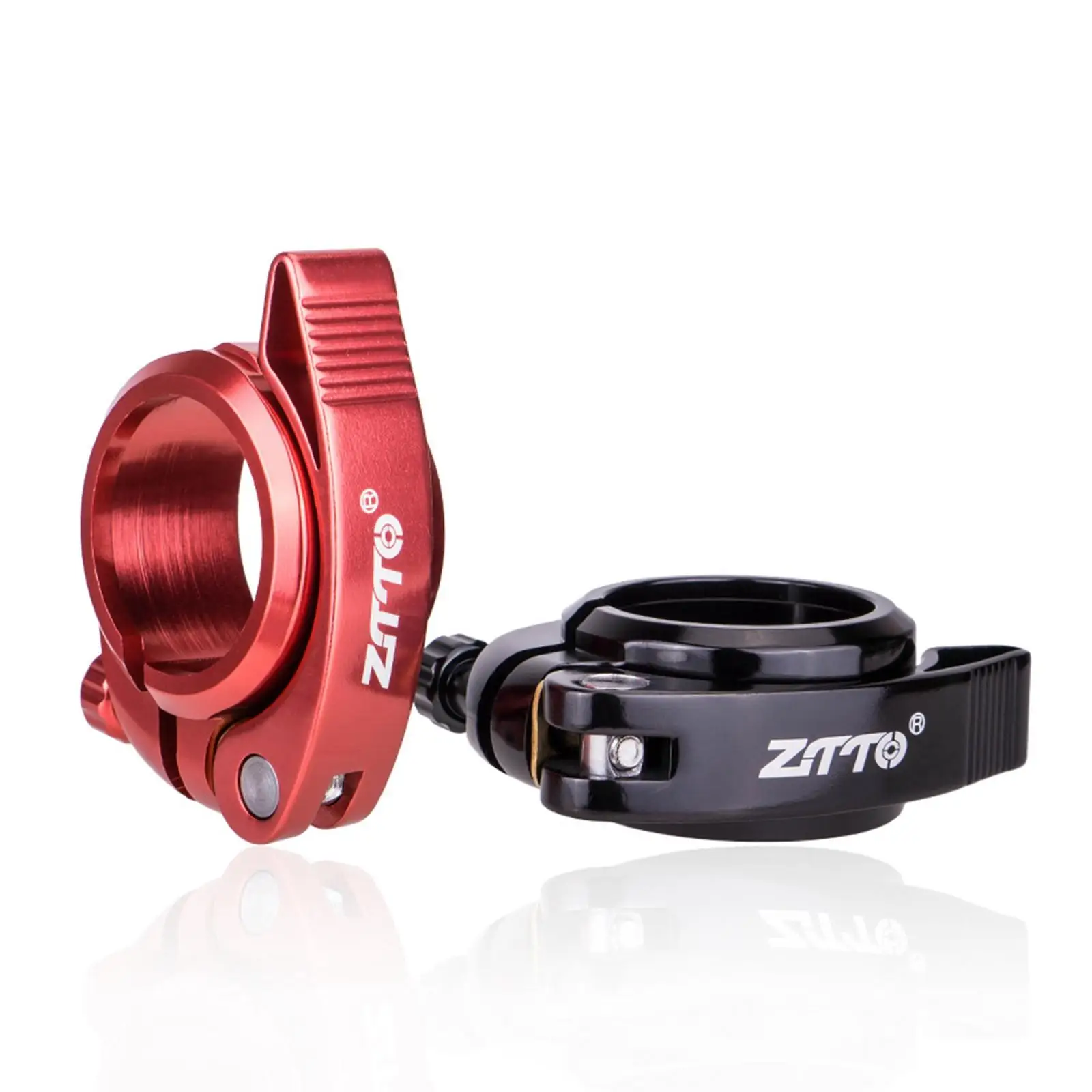 

Quick Release Bike Seatpost Clamp Aluminum Mount Part with Swivel Arm for Folding Bicycle Seat Fixing