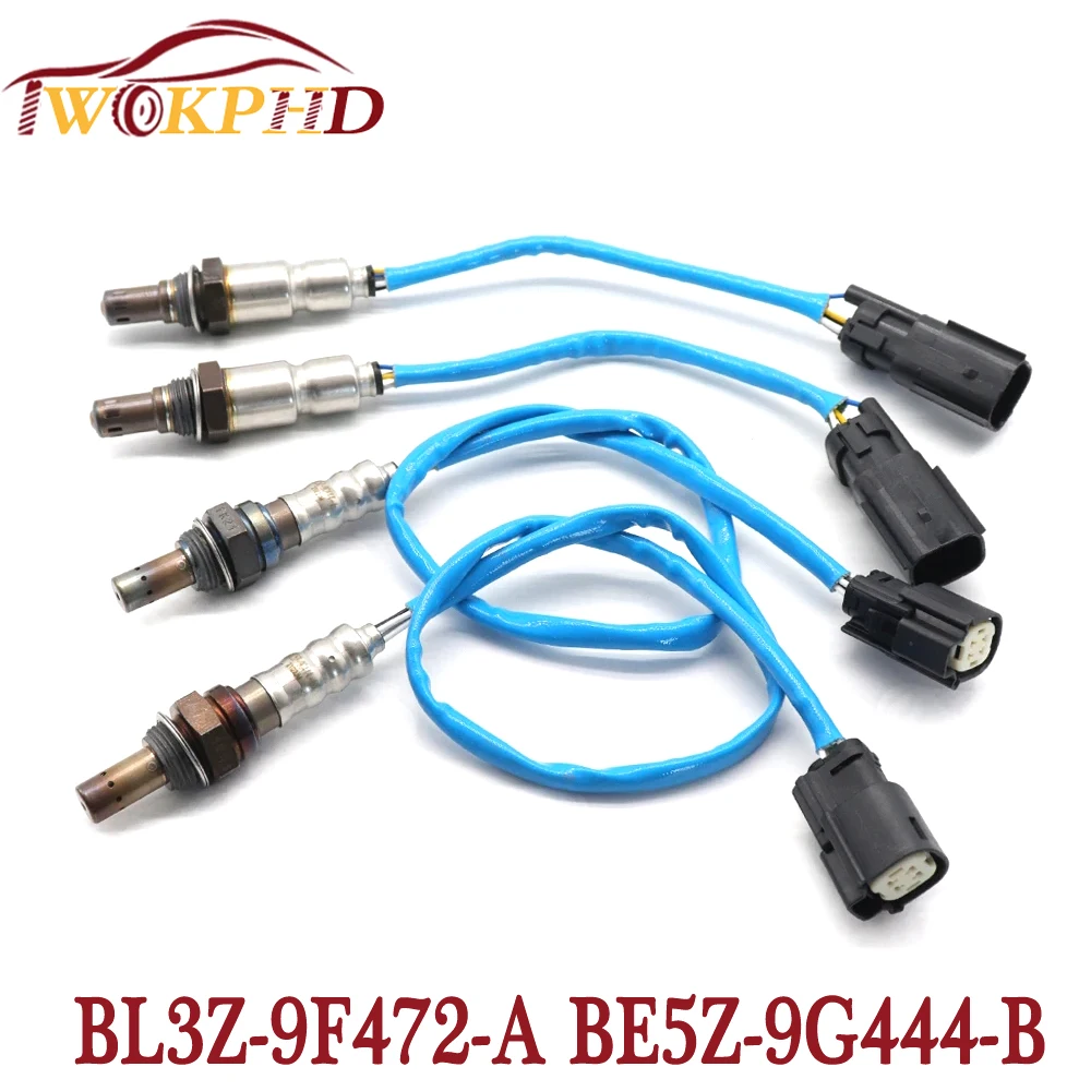 4PCS Car Downstream Upstream BL3Z-9F472-A Air Fuel Ratio Lambda O2 Oxygen Sensor for Ford Explorer 3.5L Escape 3.3L BE5Z-9G444-B