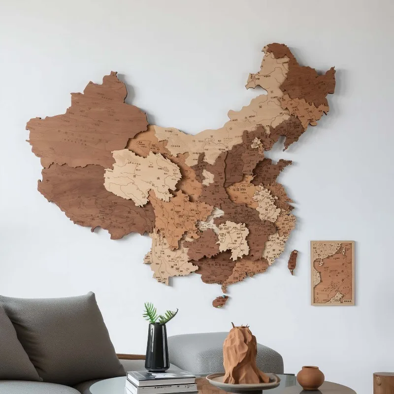 

Ladder map China wall decoration 3d three-dimensional decorative painting simple creative hanging painting wall decoration