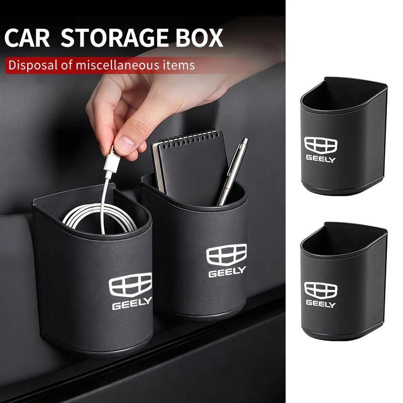 Car Door Water Cup Box Mug Drinks Storage Bag Accessories For Geely EX2 Atlas Boyue NL3 X6 EX5 EX7 Coolray Monjaro