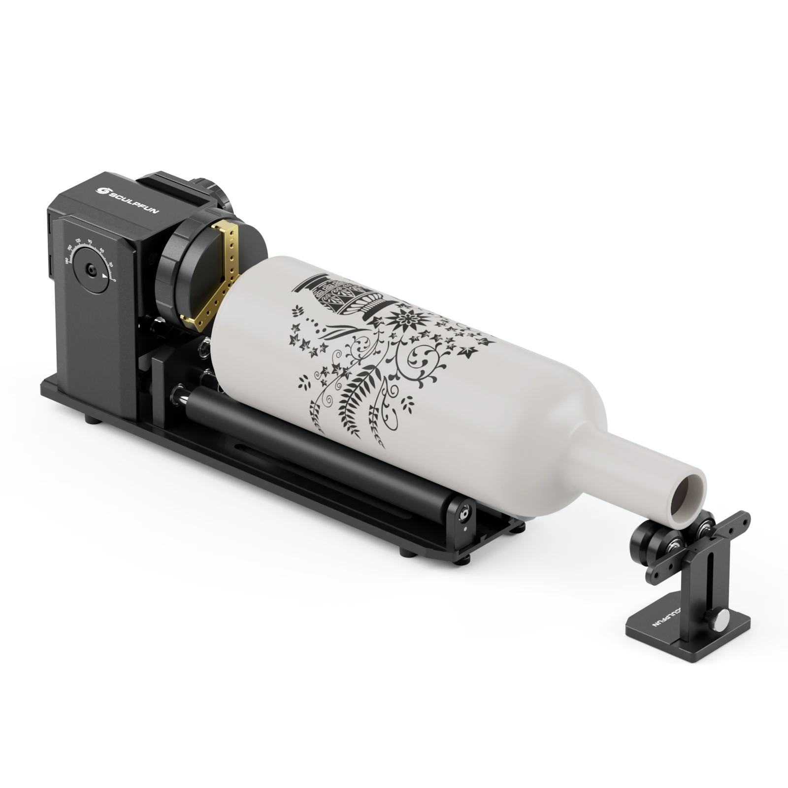 RA PM 4 في 1 وحدة النقش بالليزر Y-محور دوار 360 درجة بكرة دوارة بالليزر لنقش علب الأشياء الأسطوانية