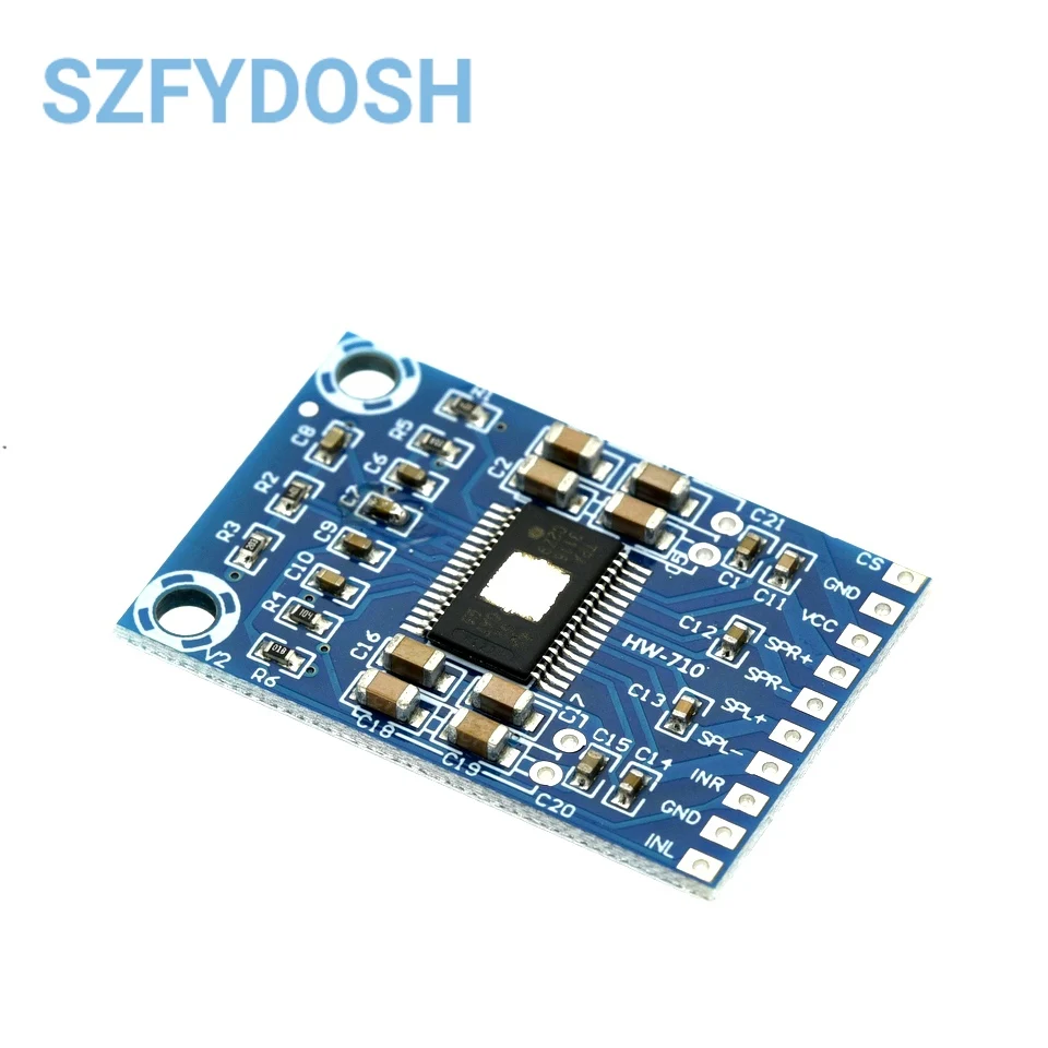 DC 12V-24V 2x50W Dual Channel Mini Digital Amplifier D Class 50W+50W TPA3116D2 XH-M562 Amplifier 50W Power Amplifier Board