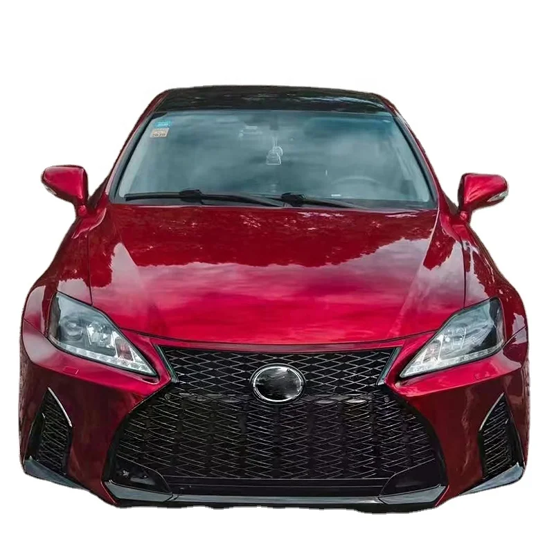 

Car auto spare parts PP ABS bumpers complete for Lexus IS250 2006-2012 upgrade to 2021 model with front bumper grilles