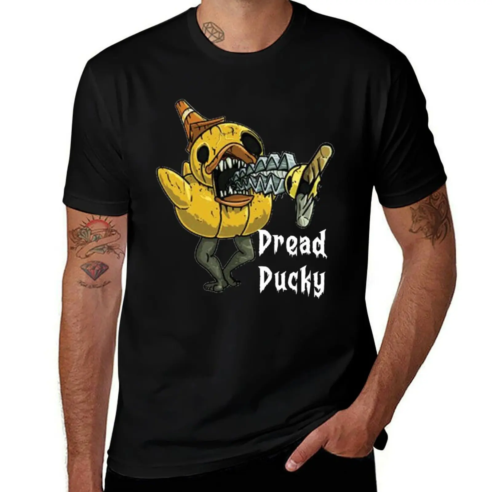 Dark deception dread ducky T-Shirt Sweat Resistant Workout Tee Shirt T-Shirt