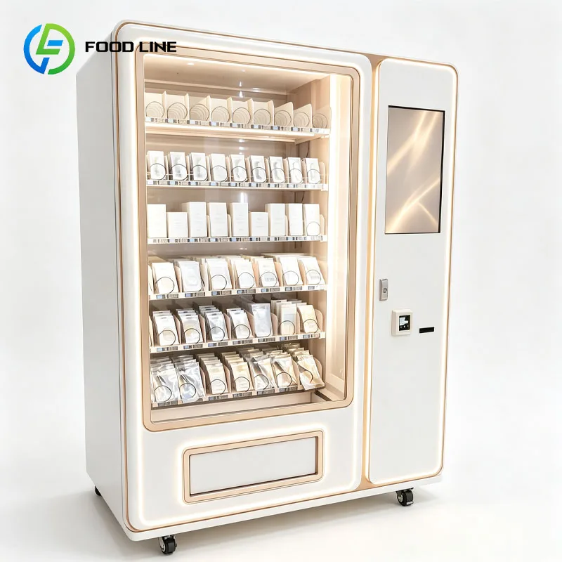 Face Mask Vending Machine Skincare Cosmetics Automatic Beauty Product Self Service Kiosk Customized