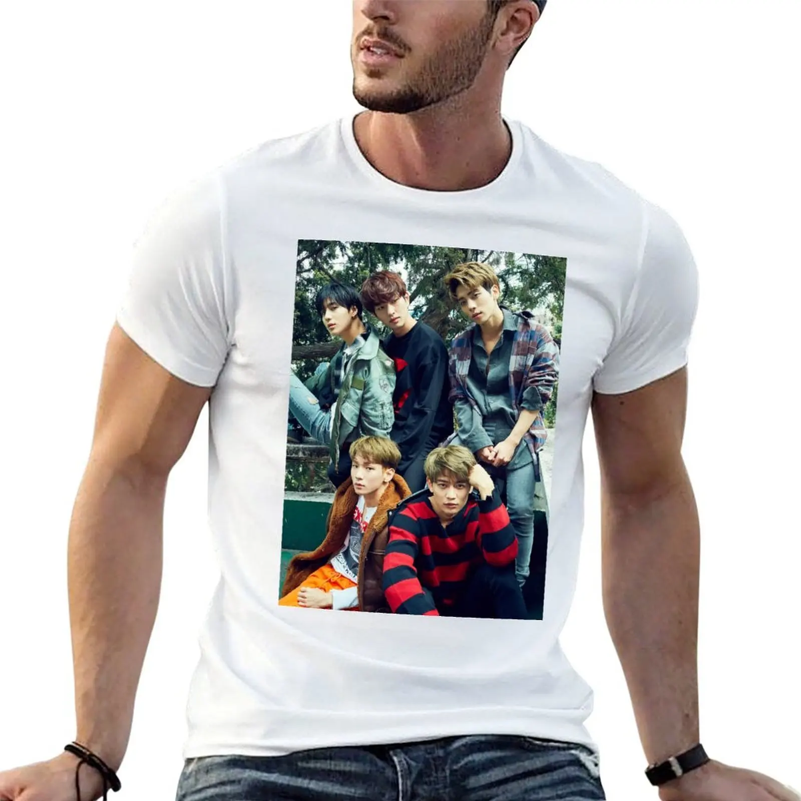 SHINee TELL ME WHAT TO DO T-Shirt summer top Blouse heavy weight t shirts for men