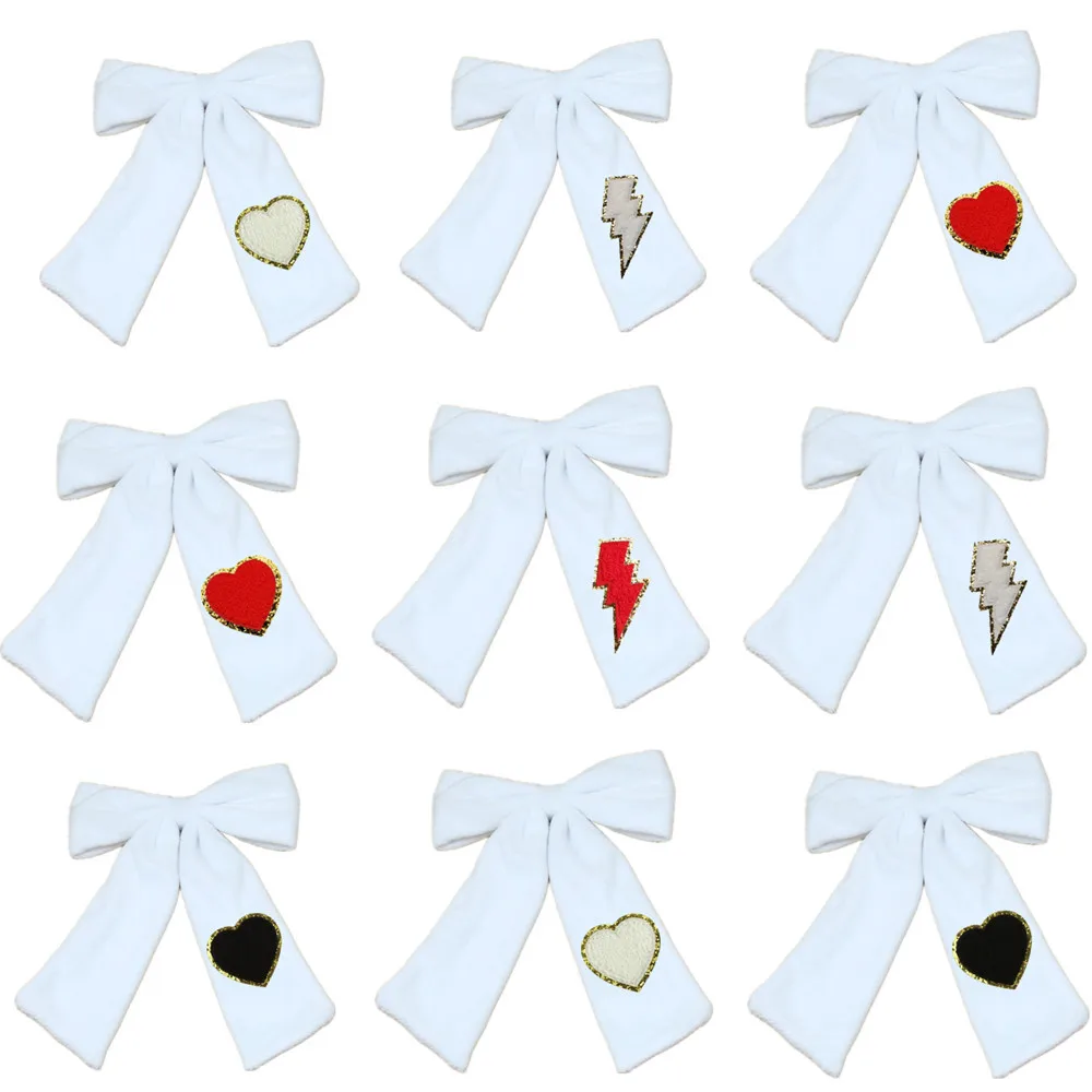 

001E New Cute Solid Ribbon Hair Clips For Baby Girls Handmade Bows Hairpin Children Hair Clips Headwear