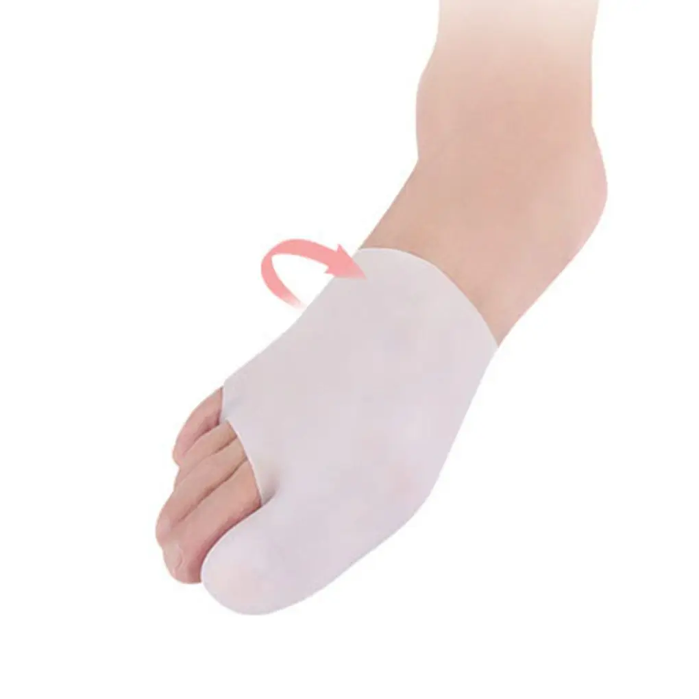 Women Men Half Toe Forefoot Pad Cover SBES High Elastic Non-slip Toe Corrector Separator Soft Cushion