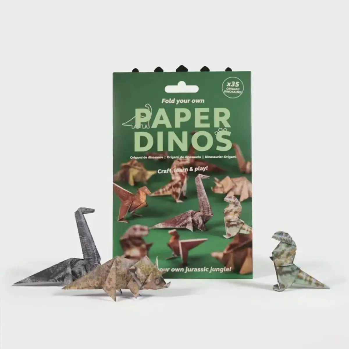 50Pcs 3D Animal DIY Origami Paper Kit Fold Your Own Cats Dogs Dinosaurs Lovely Craft Set Handmade Room Decor Toy for Kids Adults view 6
