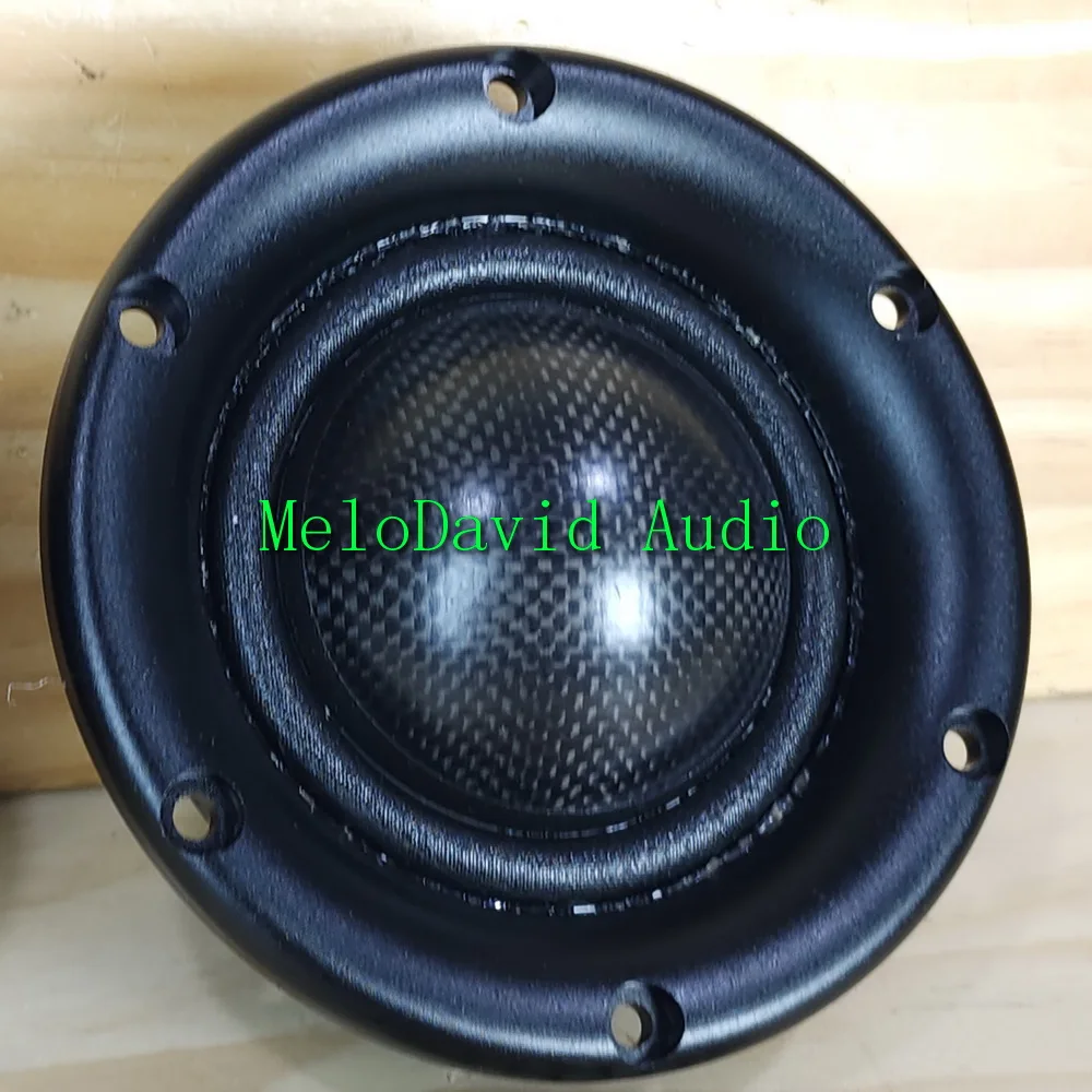 2 шт. MeloDavid Audio MR350S купольный динамик из углеродного волокна, чистый среднечастотный динамик