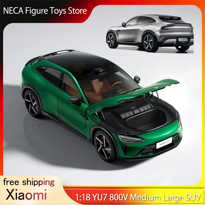 

Xiaomi YU7 Jewel Green Titanium Alloy SUV Model 1:18 Scale 800V Medium Large Pure Electric Officially Licensed Collector's Toy