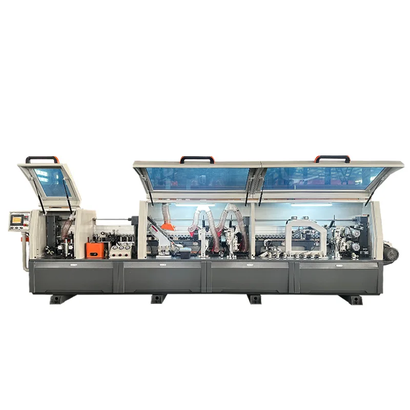 Large automatic edge banding machine panel furniture cabinet door high-gloss board ecological board welting machine