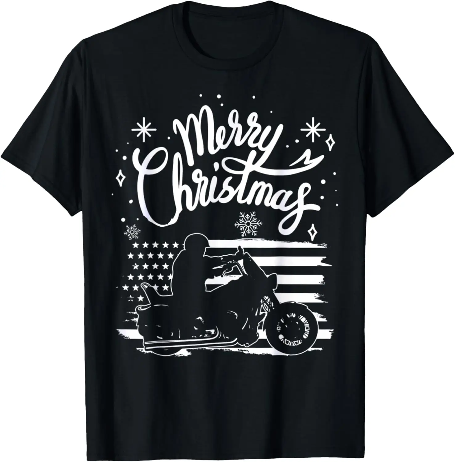 

American Flag T-Shirt Motorcycle