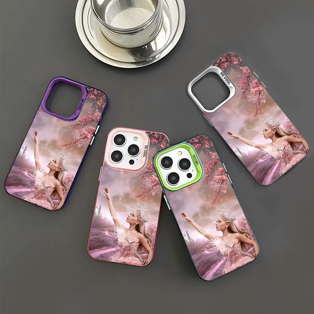 

1 шт. чехол для телефона Moie W-Wicked, чехол для телефона IMD, цвет серебристый корпус для IPhone 16, 15, 14, 13, 12, 11 Pro Max Plus