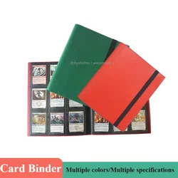 4/9/12 Pockets Trading Card Binder Album Display Holder Double Sided Storage Book Compatible with Gaming Cards Yugioh MTG TCG