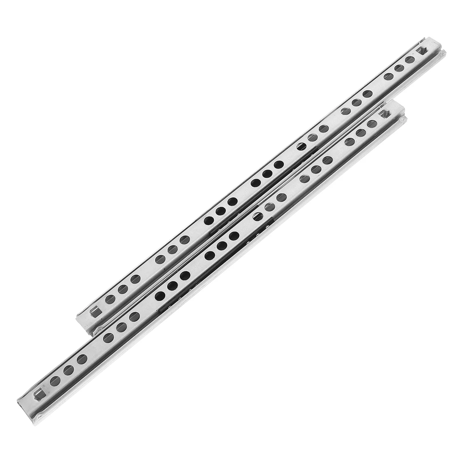 

2pcs Ball Bearing Drawer Slides Full Extension Smooth Steel Cabinet Glides Side Mount Undermount Heavy Duty Mini Short Runners