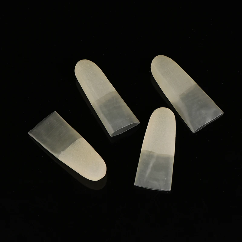 200/500PCS Rubber Non-slip Anti-static Finger Cots Disposable Latex Finger Cover Fingertips Protector Gloves Nail Art Tool