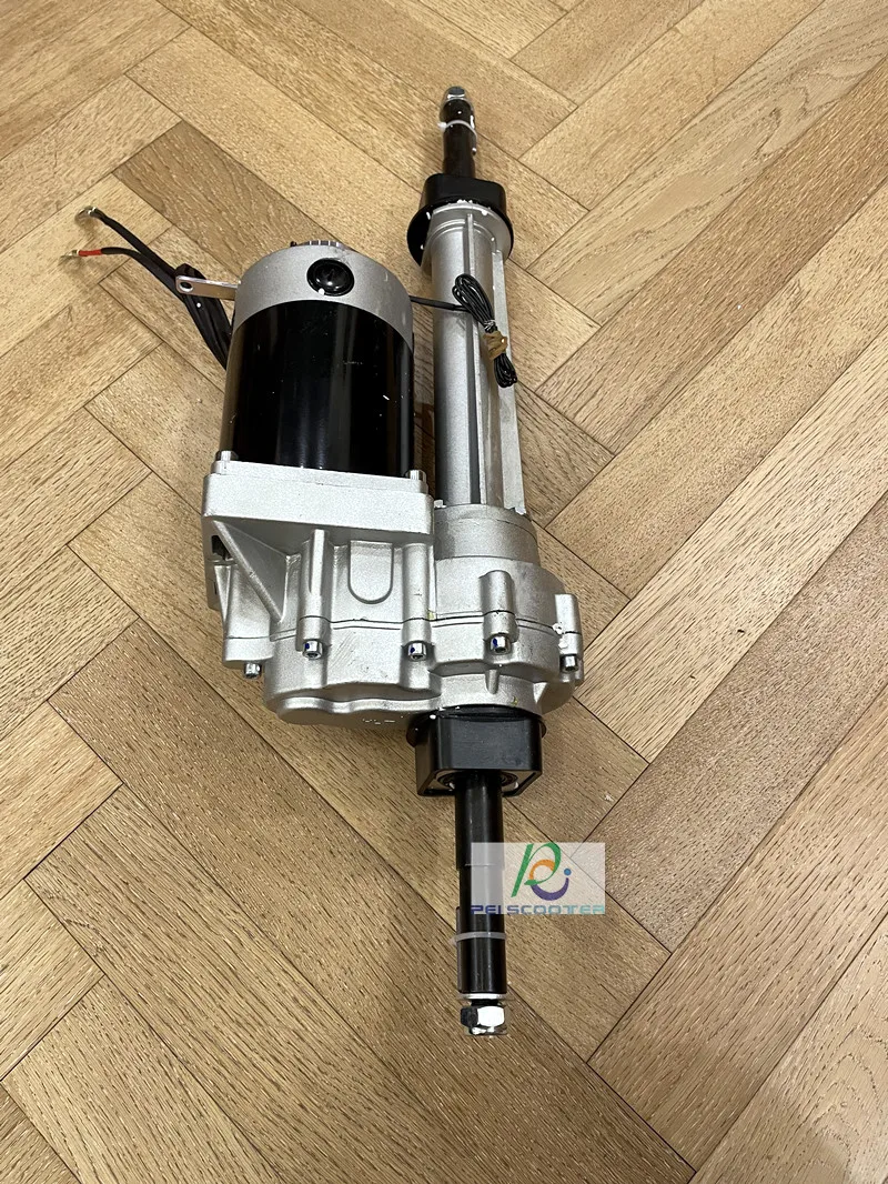 1200w brushed geared mobility scooter transaxle motor strong power with electromagnetic brake Differential motor PPSM168L