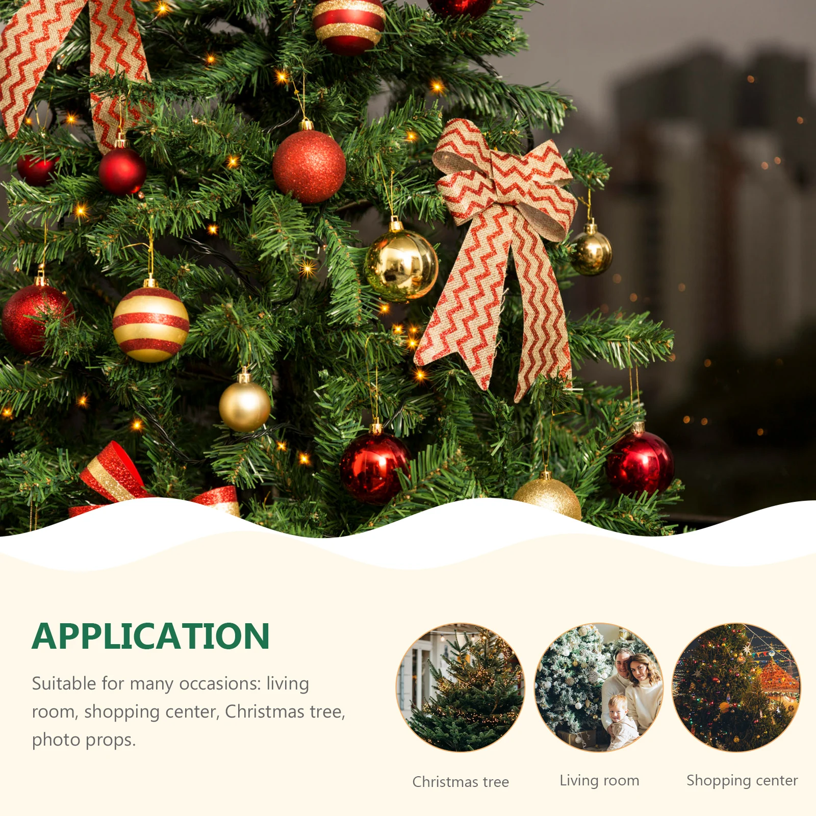 

50Pcs Decoration Clips Strong Small Alligator Clamps for Christmas Crafts Tree Garland Photo Display Home Party Use