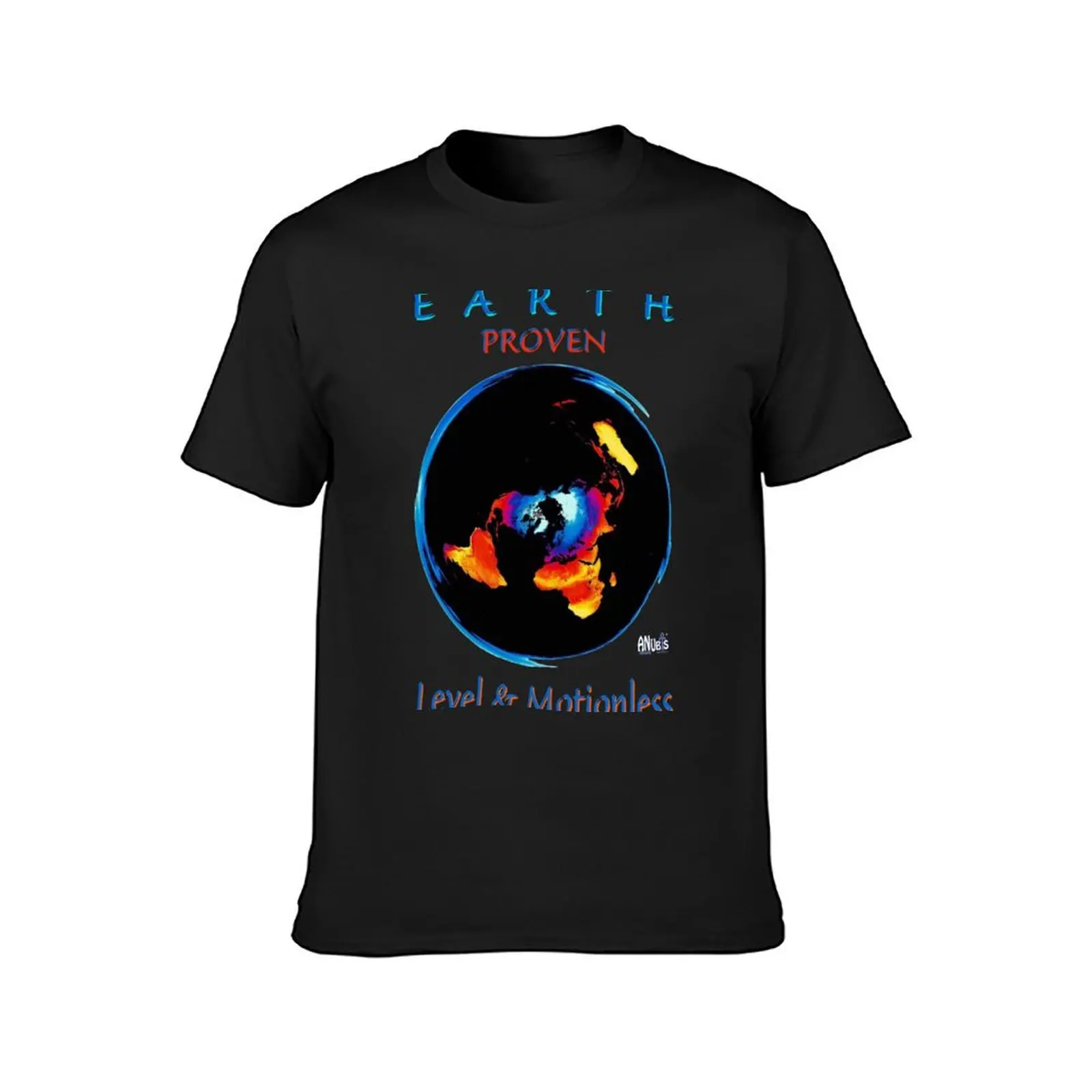 Earth Proven Level & Motionless T-Shirt cute tops customs t shirts for men graphic