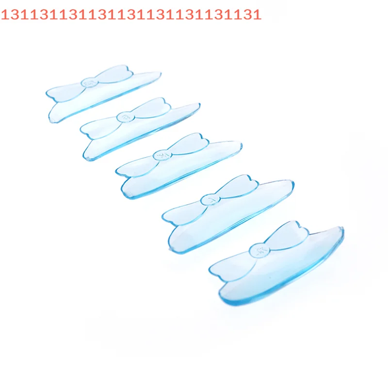 5 paia di colla libera a forma di arco in silicone ciglia perm asta sollevamento ciglia laminazione pad ciglia 3D estensione bigodino accessori strumenti
