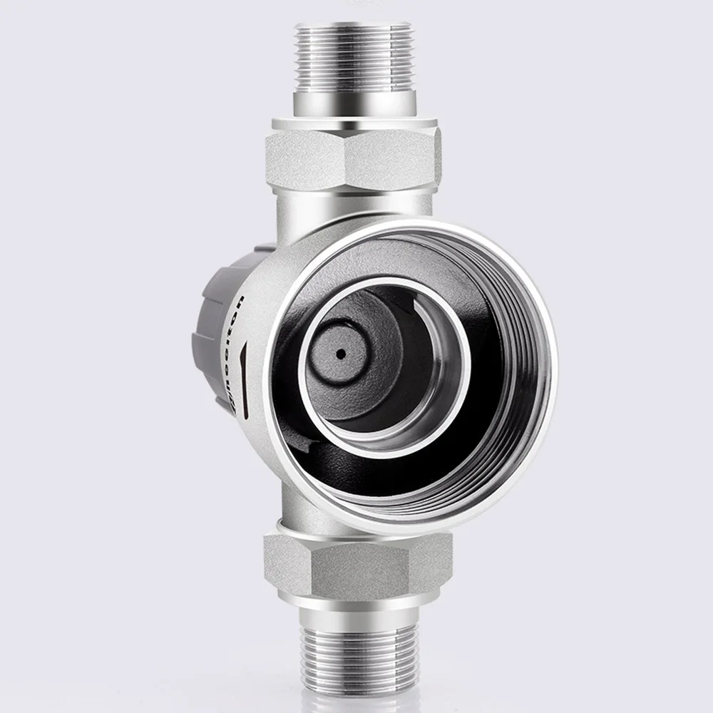 فلتر مياه منزلي من الفولاذ المقاوم للصدأ للغسيل العكسي، منقي مياه أمامي، فلتر أنابيب مياه الصنبور