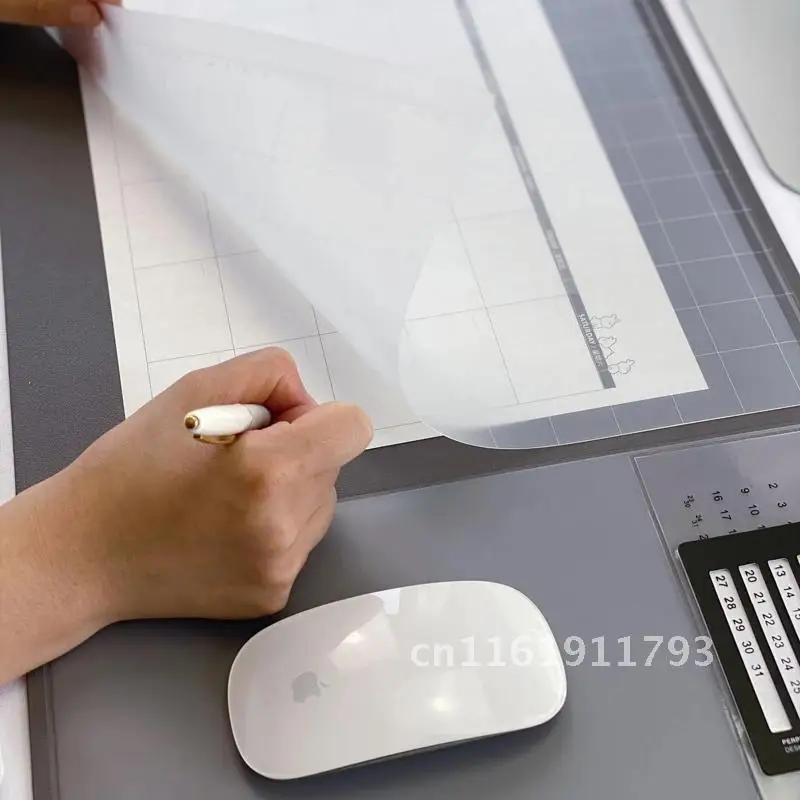 Tappetino per Mouse multifunzionale oversize in Pu tappetino per scrittura per studenti tappetino per scrivania aziendale cuscino per Laptop organizzatore da scrivania con calendario