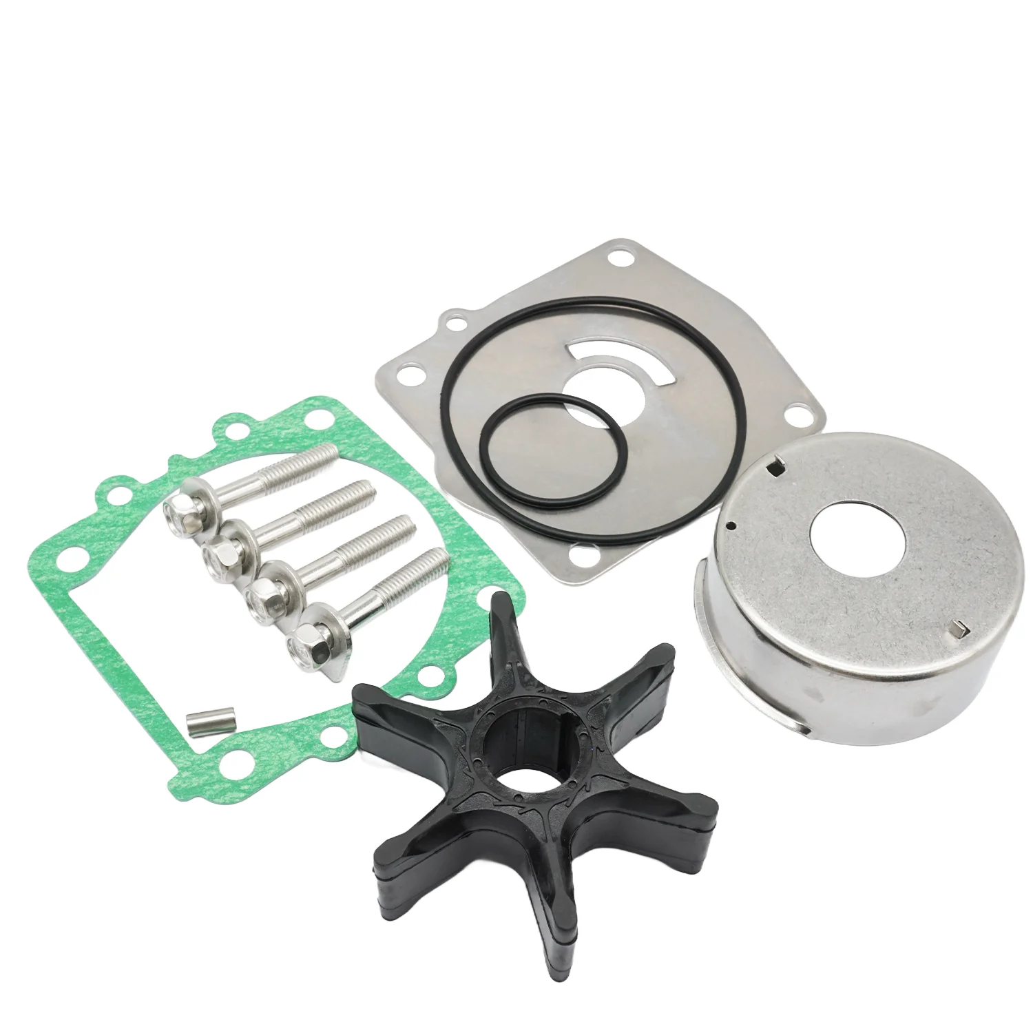 

Marine Water Pump Impeller Repair Service Kit For Yamaha 115 130 HP C115 L130 2 Stroke Outboard Engines 6E5-W0078-00