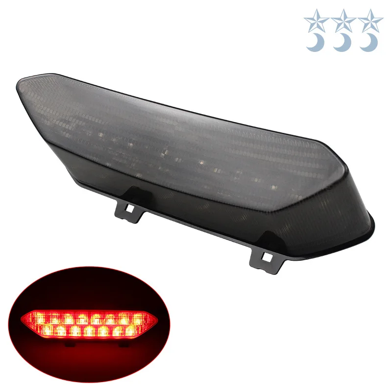 

Motorcycle modified small rear tail light brake light license plate brake tail light LED