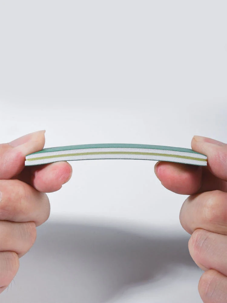 MOSHI Model Tool Semi-rigid sanding plate Durable sanding strips For Large arcs Flat surfaces C-surface sanding