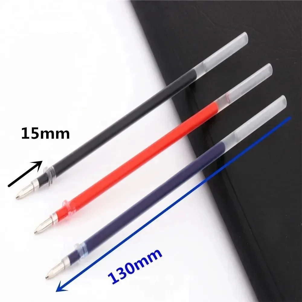 0,38/0,5mm Gelstift-Nachfüllungen Set Schreibwaren Schul- und Bürobedarf Schwarze Blaue Rote Tintenstäbe für Neutral-Gelstifte – Detail 1