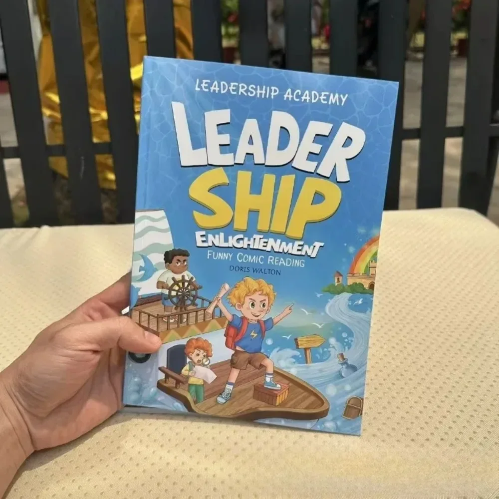 2 street wisdom+leadership enlightenment comic books for children's English parent-child education