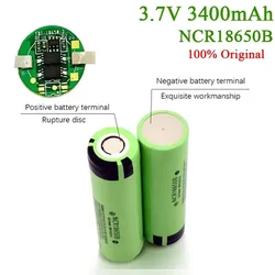 Original NCR18650B Actual Capacity 18650 Battery 3.7V 3400mah Lithium Rechargeable Batteries 18650 Cells Li-ion Bateria